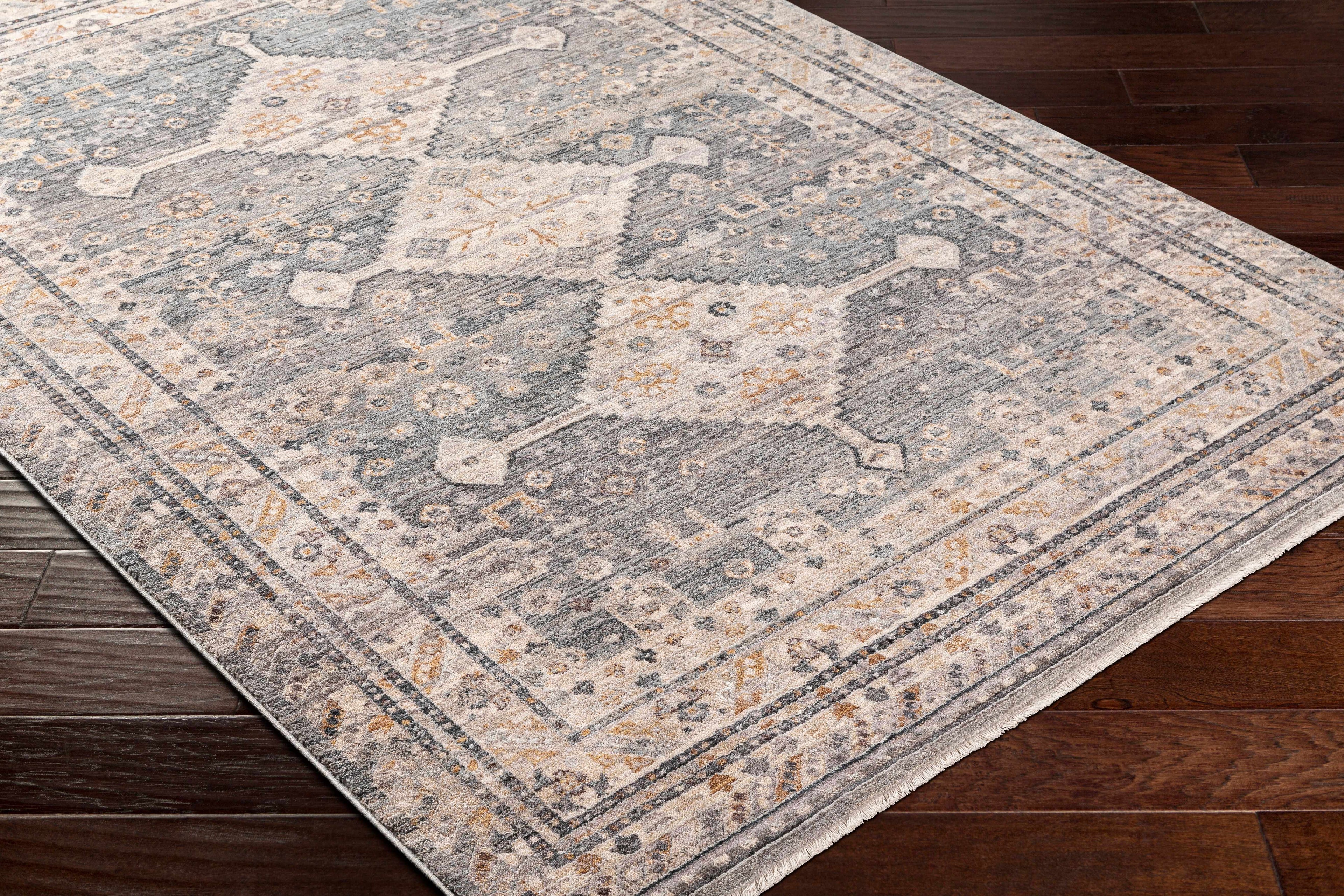 Lyam Luxe Rug with Fringes