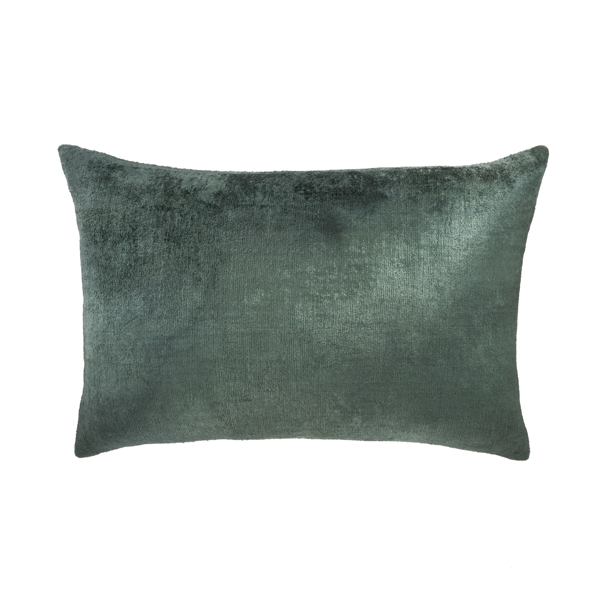 Sage Green Silk Velvet Ikat Pillow Cover 16 X 24