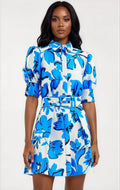 Sapphira Mini Dress – Print