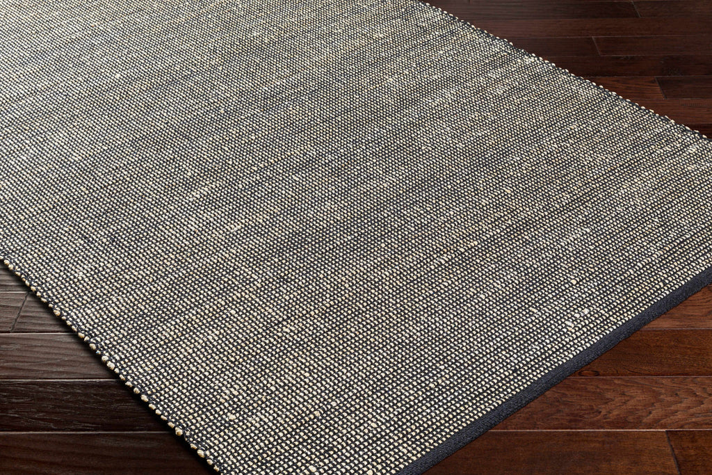 Byrne Black Jute Rug - Clearance