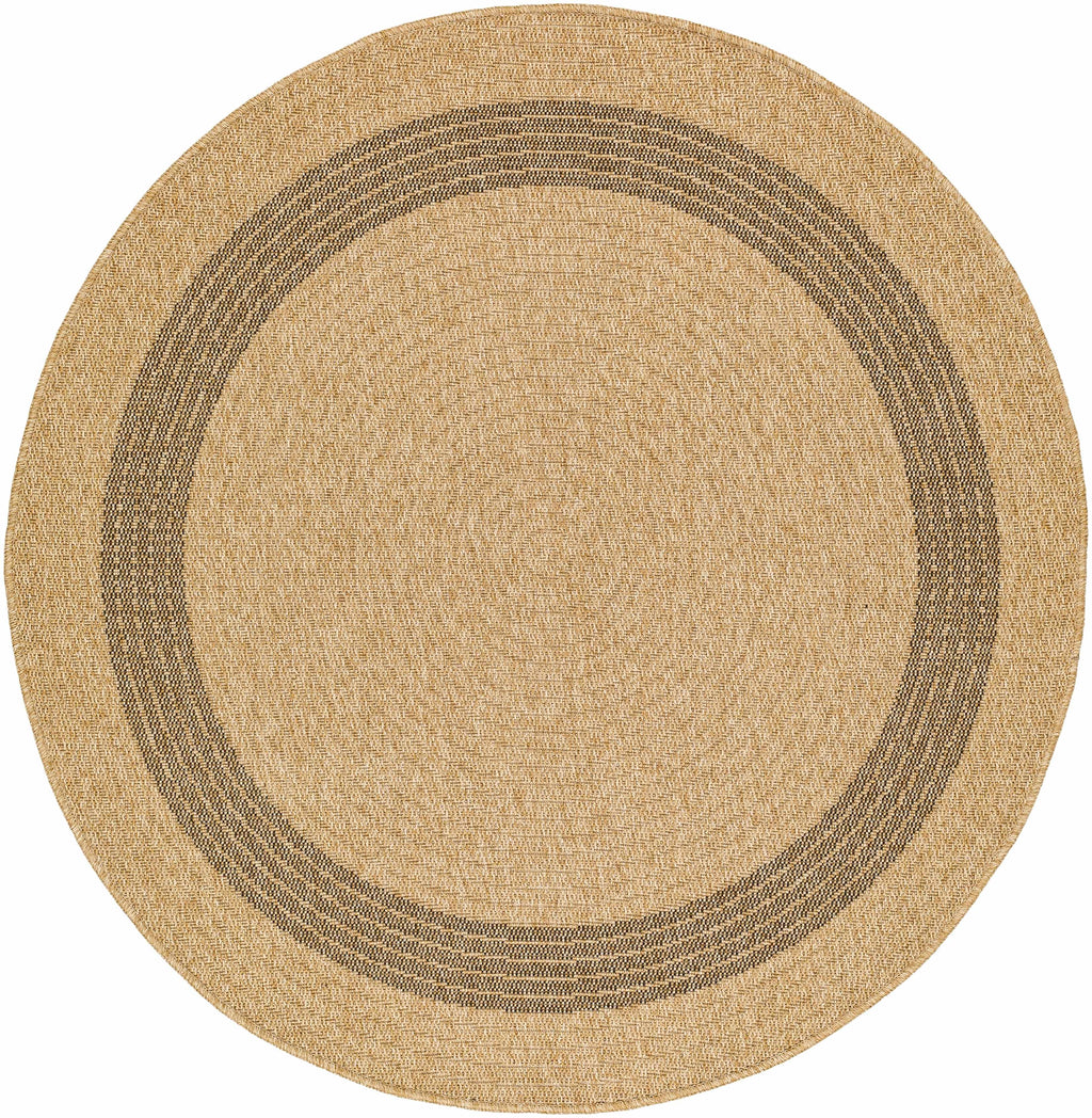 Andie Bordered Faux Jute Rug - Clearance