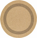 Andie Bordered Faux Jute Rug - Clearance