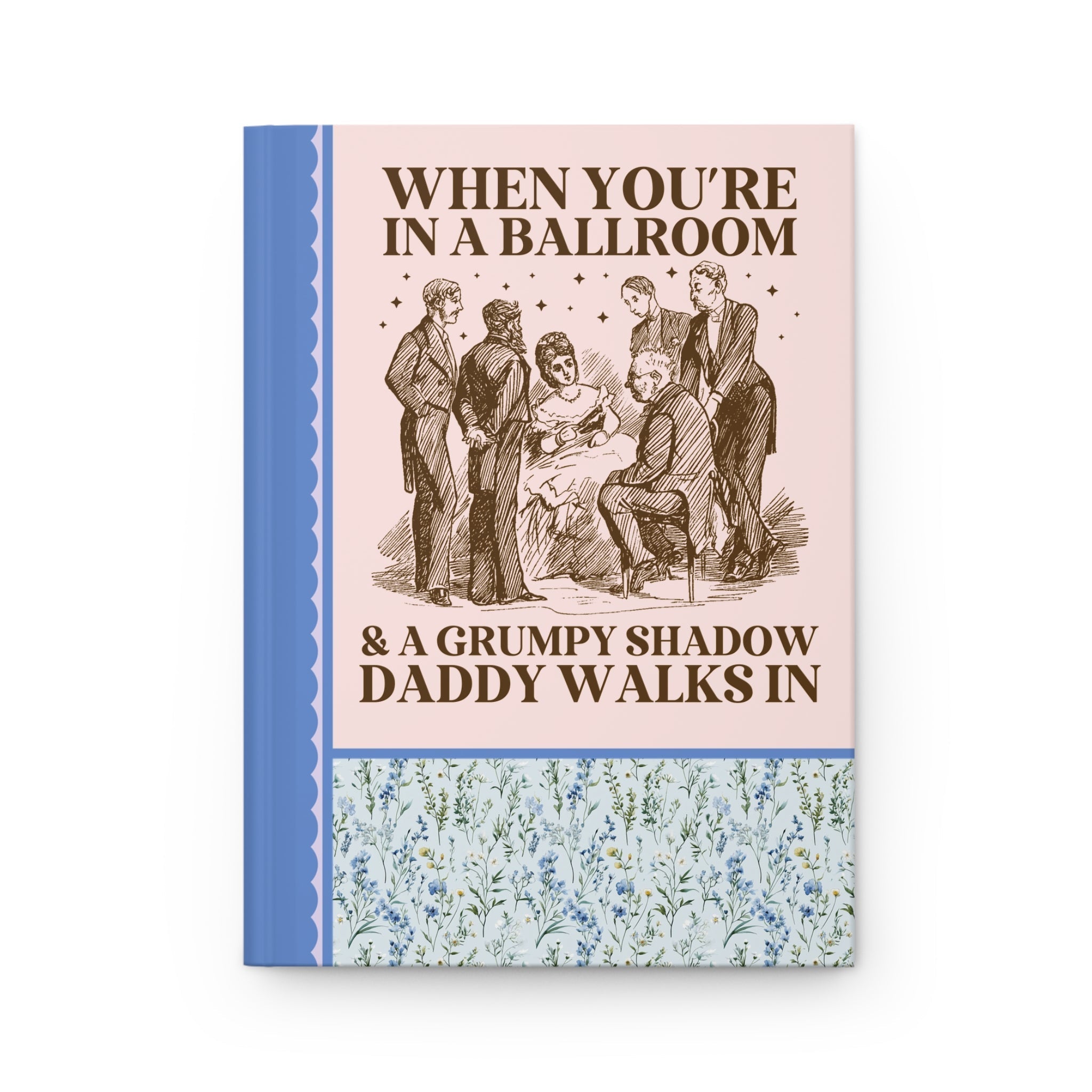 Shadow Daddy Walks In Notebook