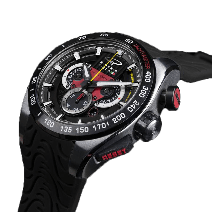 SHIFT - Black Swiss Sport Chrono Watch