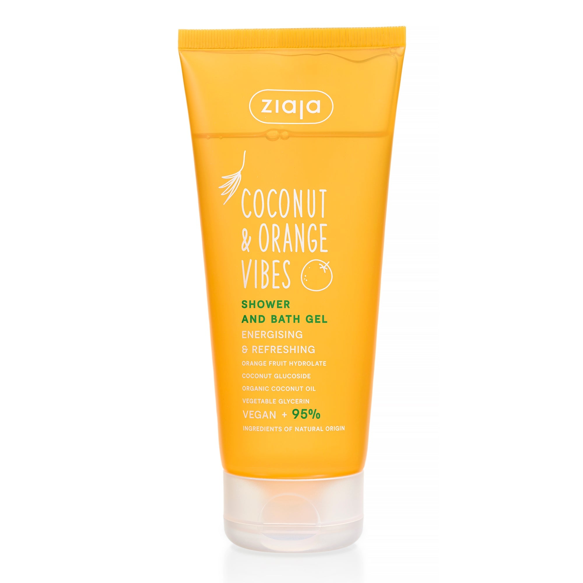Coconut & Orange Vibes Shower and Bath Gel