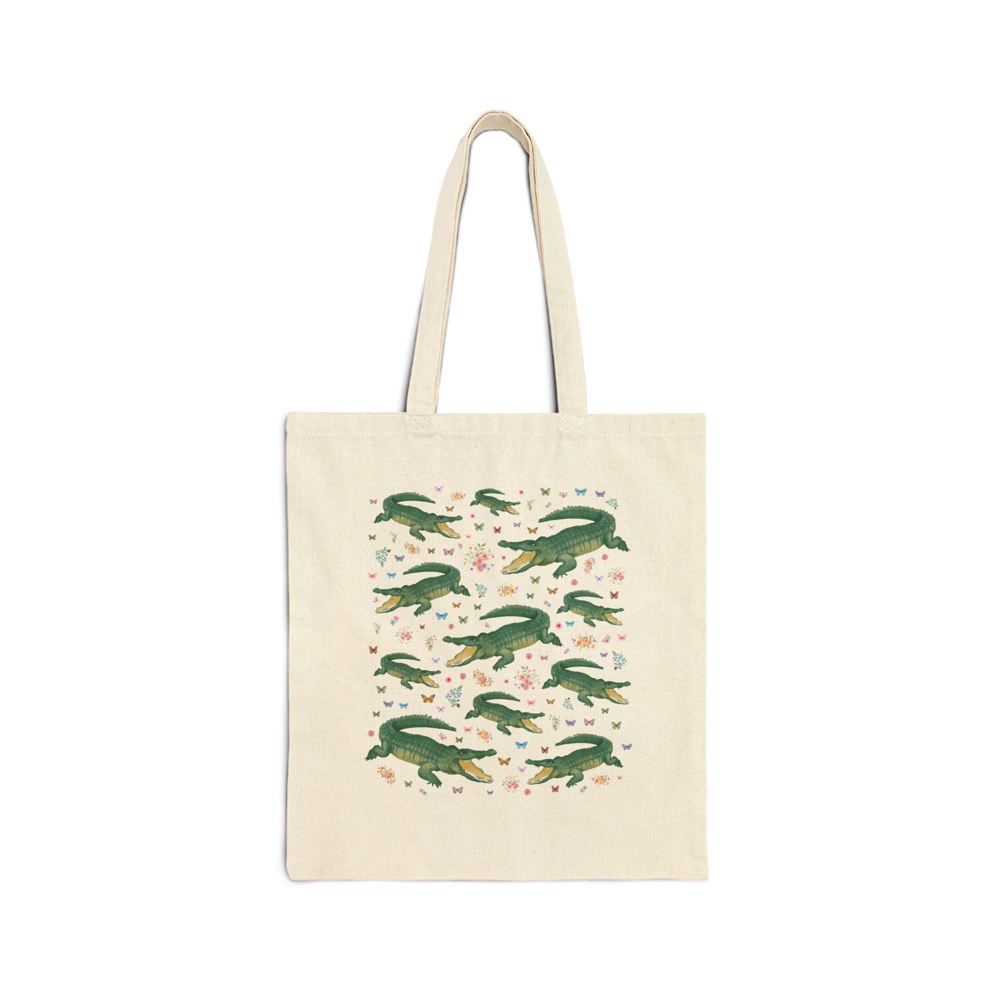 Silly Alligator Tote Bag
