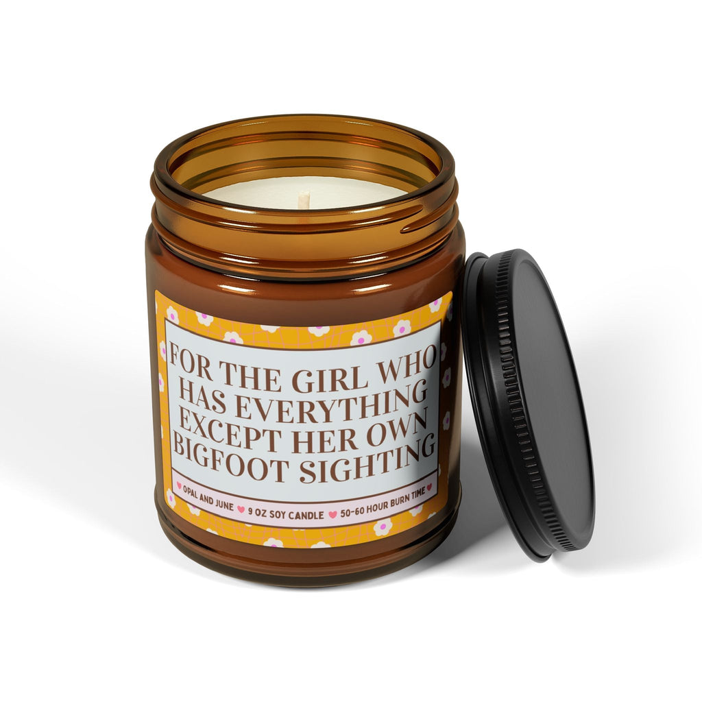 Bigfoot Sightings Candle