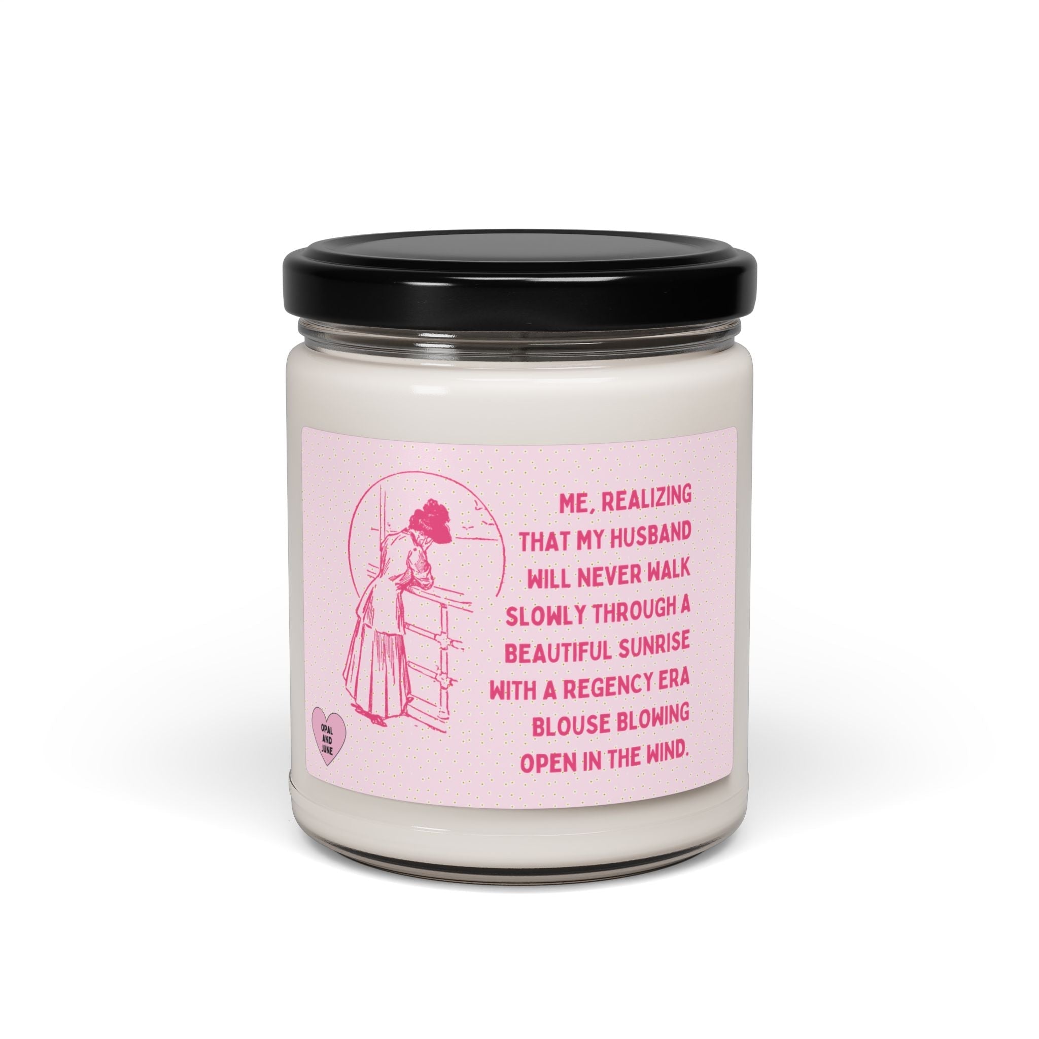Silly Bookish Candle