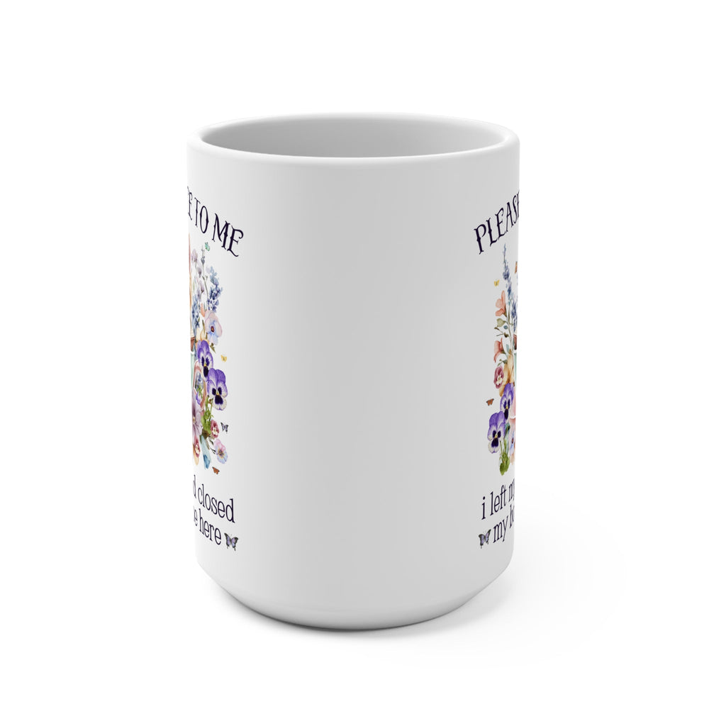 Bookish Cat Mom Mug