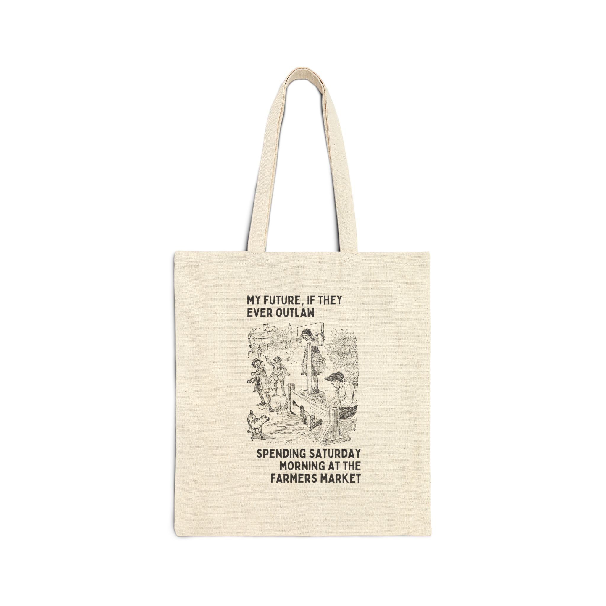 Silly Farmers Market Lover Tote