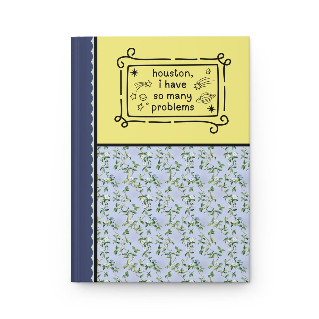 Silly Floral Notebook for Writer: So Many Problems