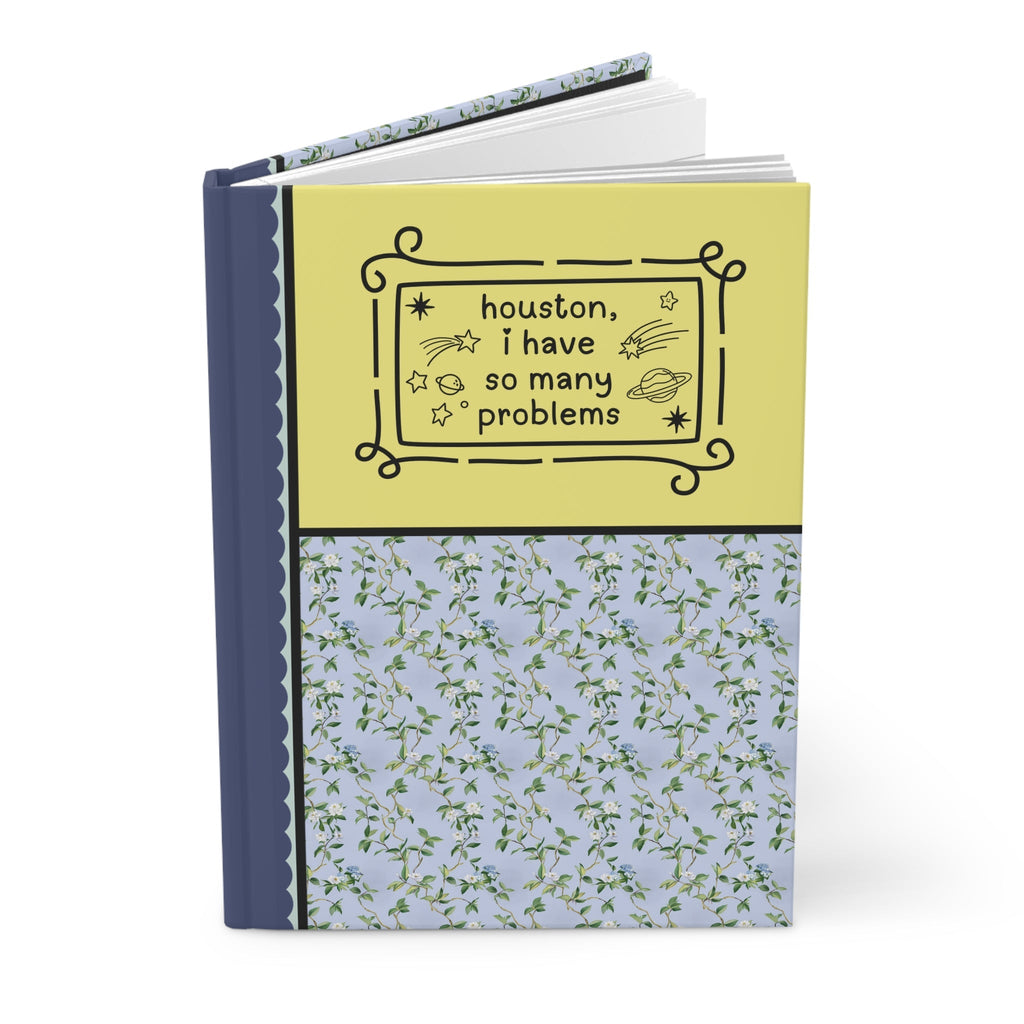 Silly Floral Notebook for Writer: So Many Problems