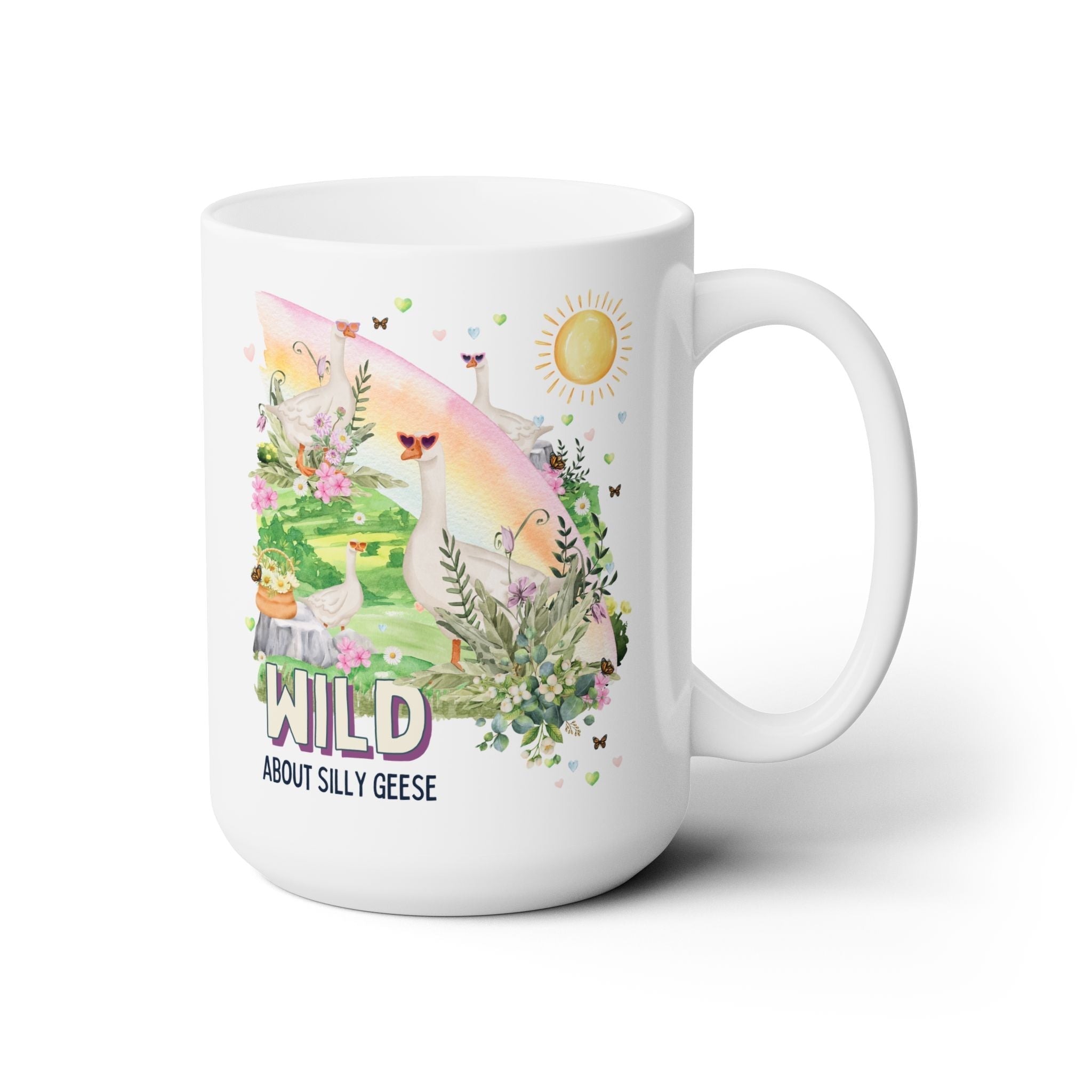 Silly Geese Coffee Mug