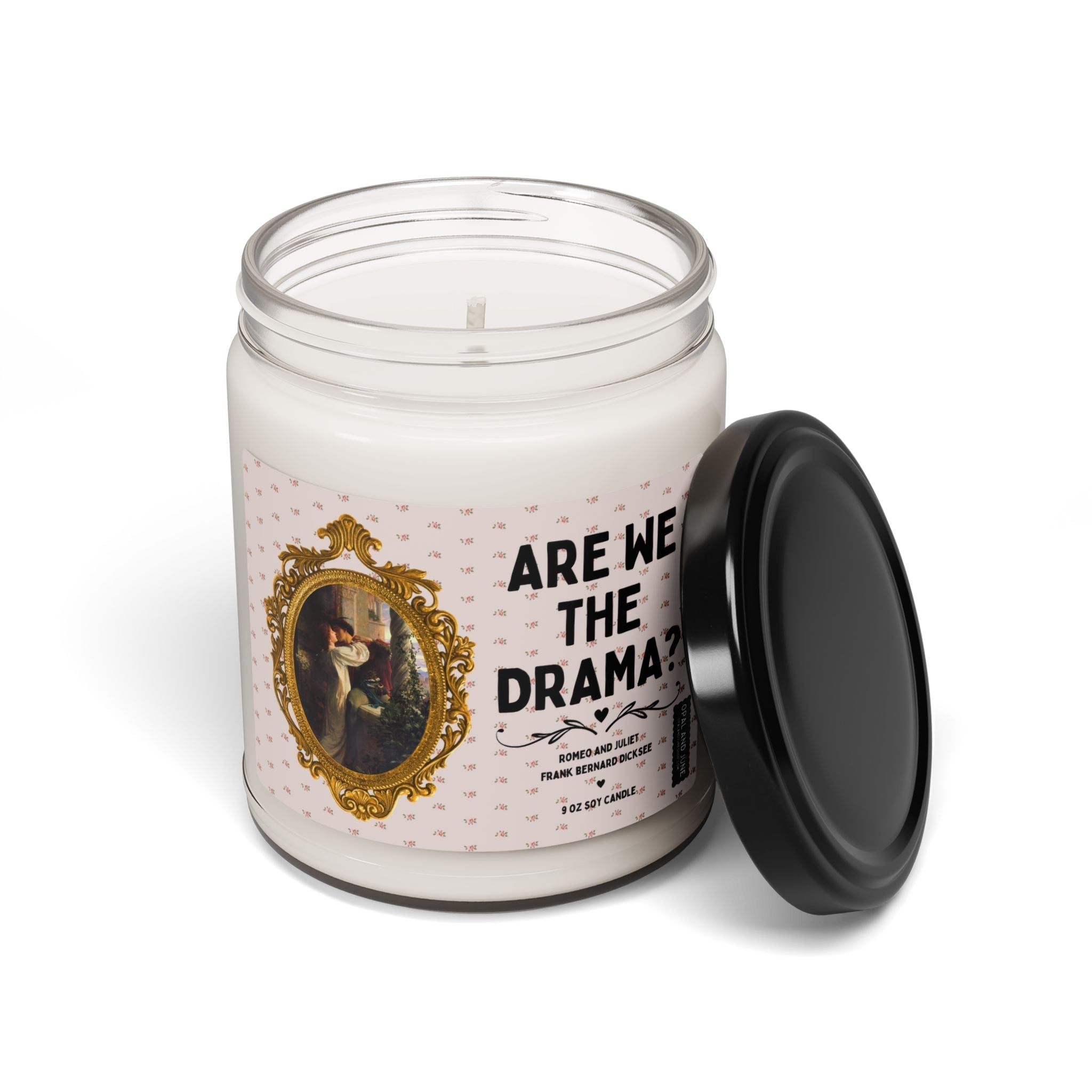 Silly Romeo and Juliet Candle