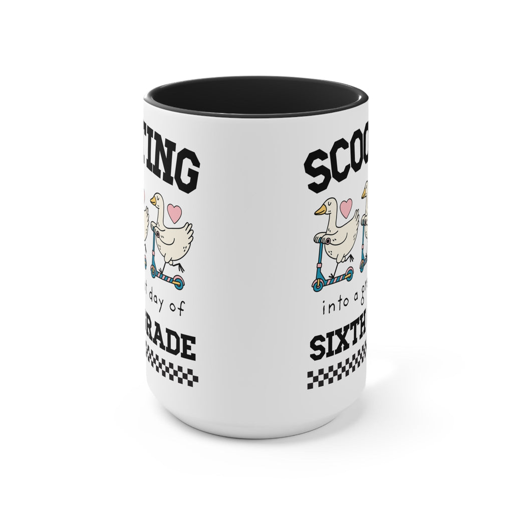 Scooting into Sixth Grade Mug