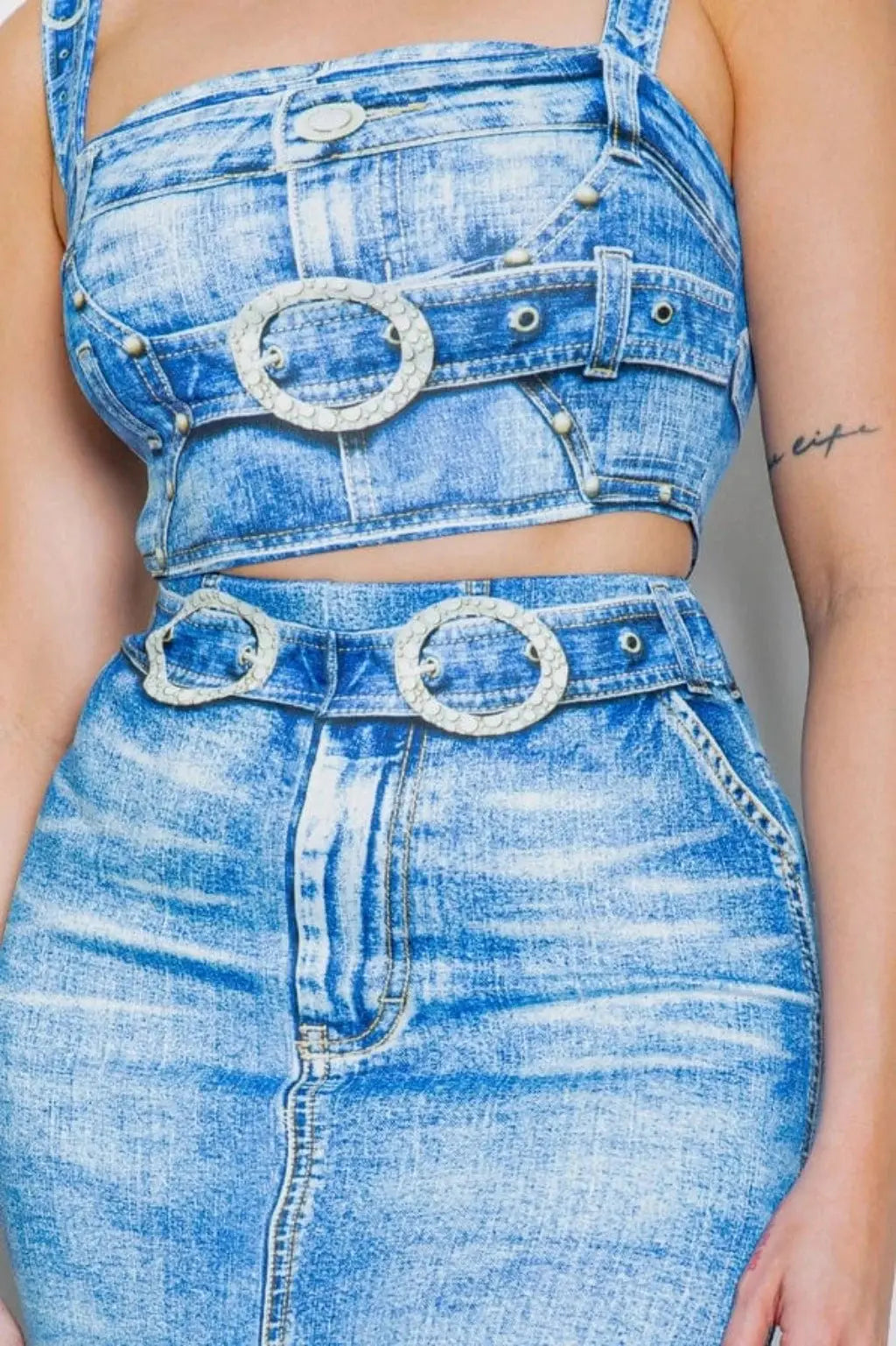 Billie Low Slung Effect Skirts Sets