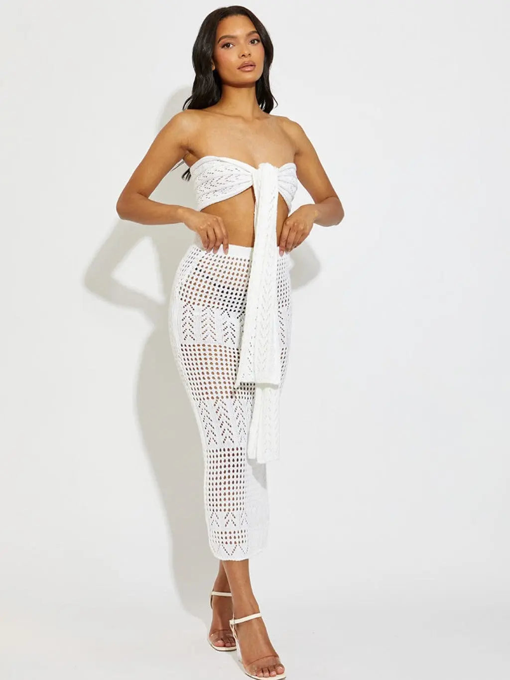 Knock knock Wynona Maxi Skirt Set-Green