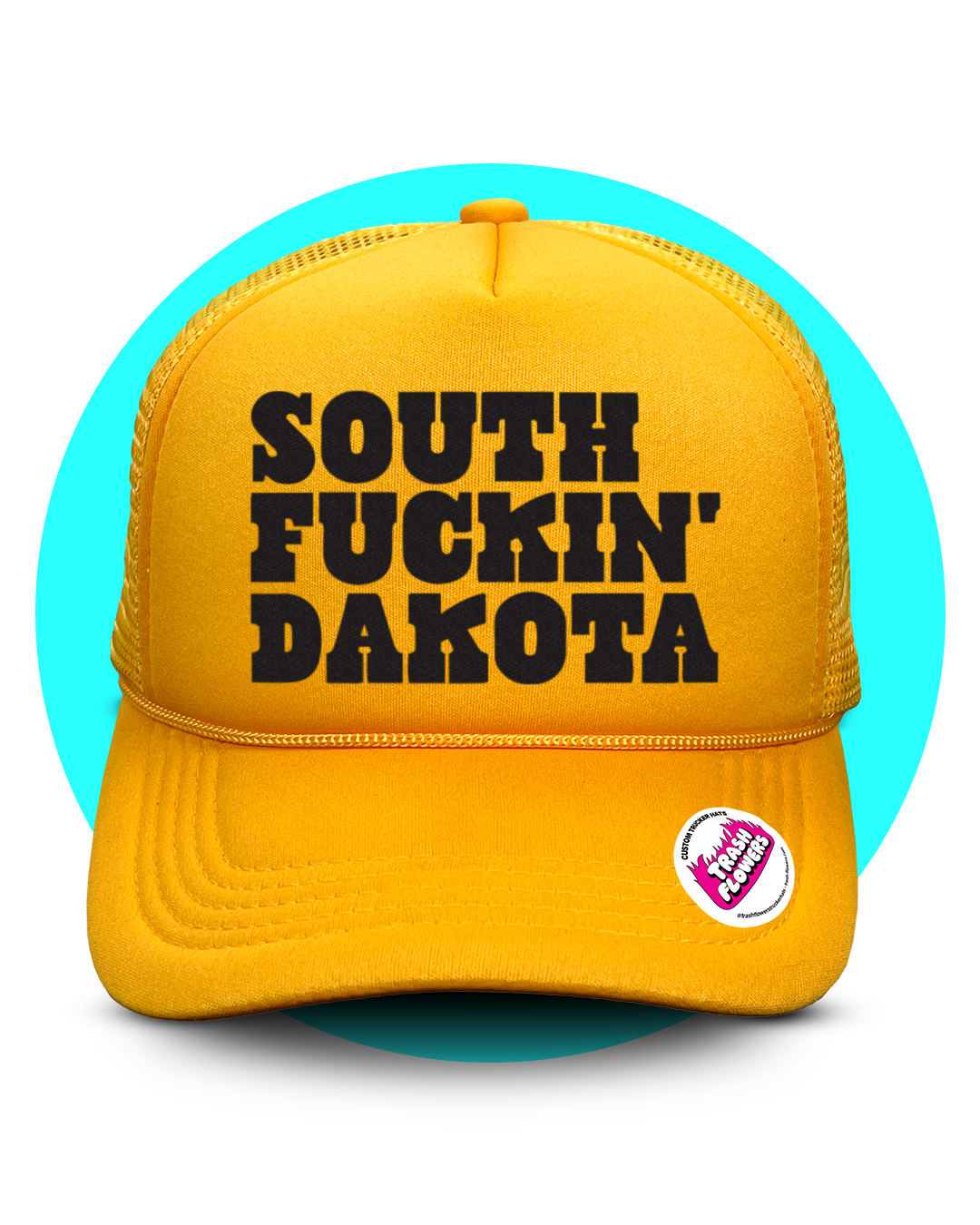 Every Fuckin' US State Trucker hat