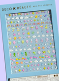 "Spaced Out" Deco Beauty Nail Art Stickers