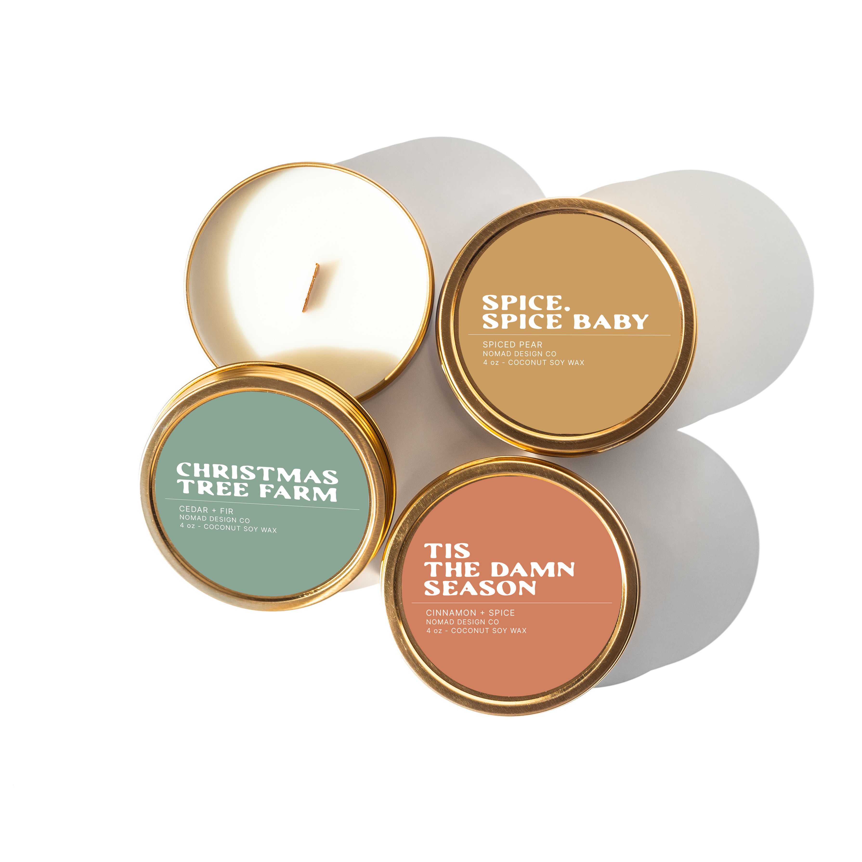 Spice Spice Baby Travel Tin Candle (Second Sale)