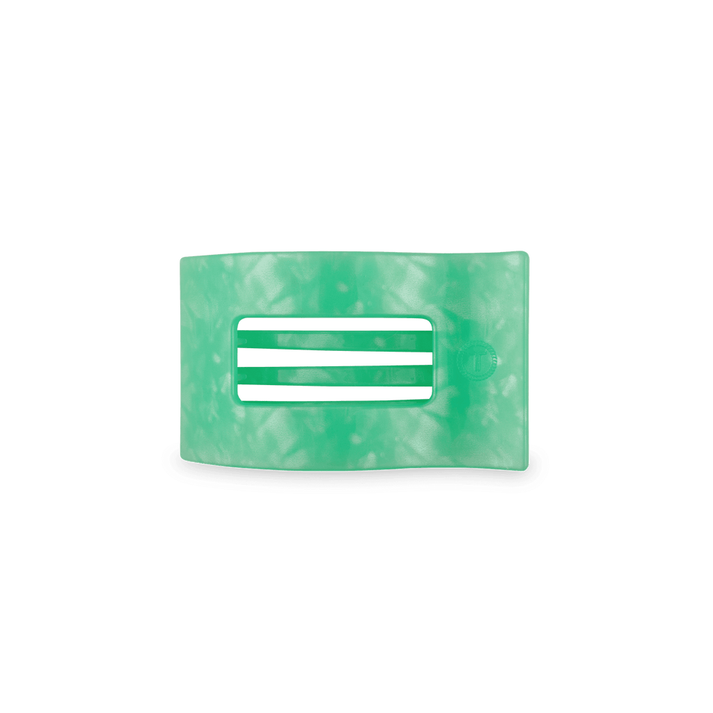 Spring Splash Small Flat Rectangle Hair Clip