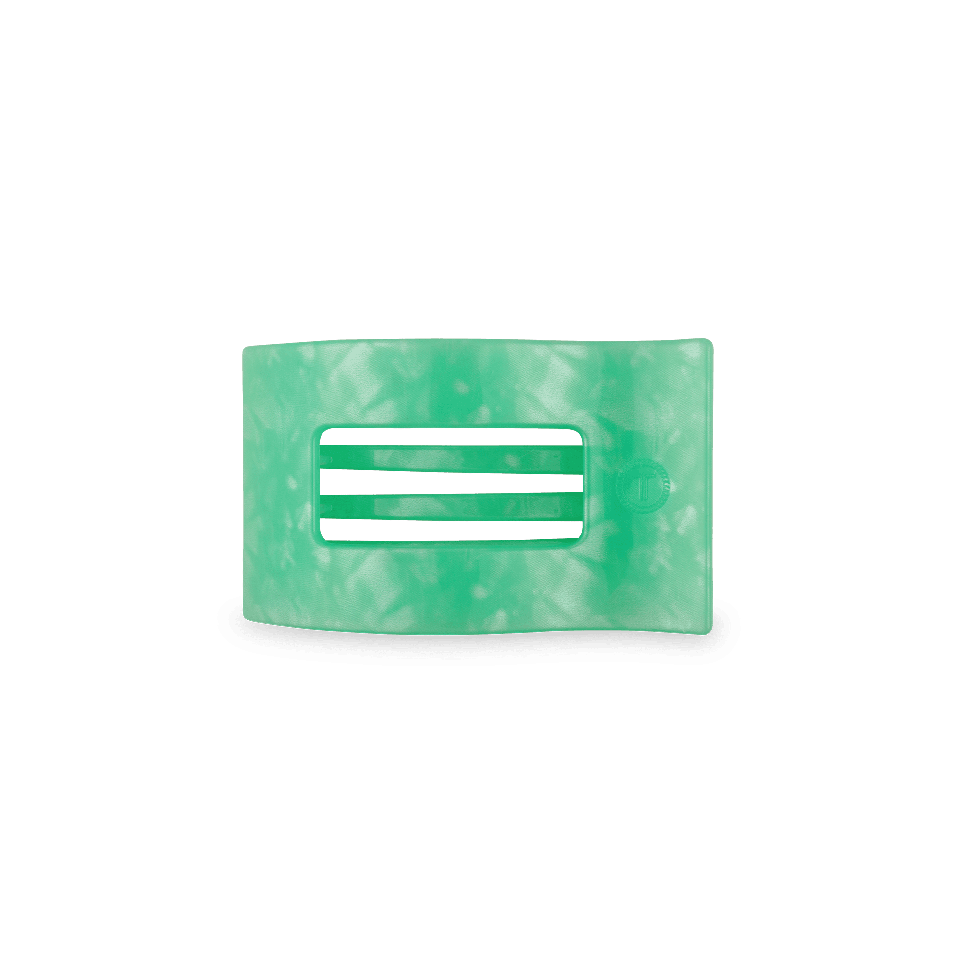 Spring Splash Small Flat Rectangle Hair Clip