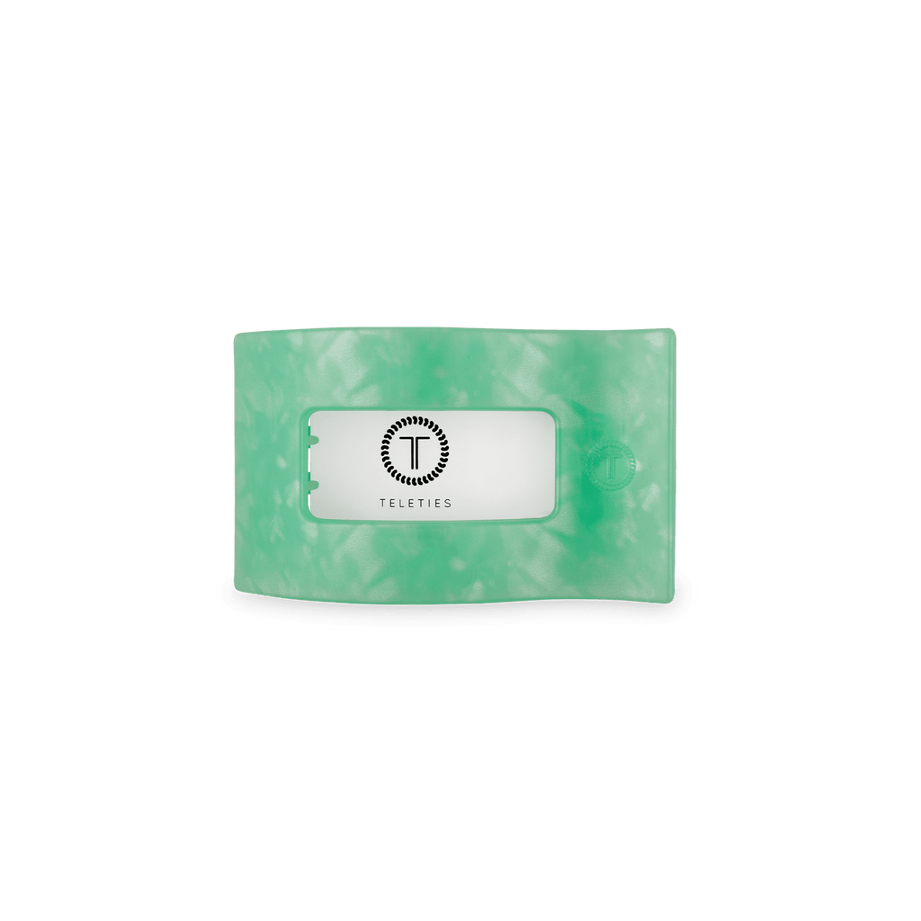 Spring Splash Small Flat Rectangle Hair Clip