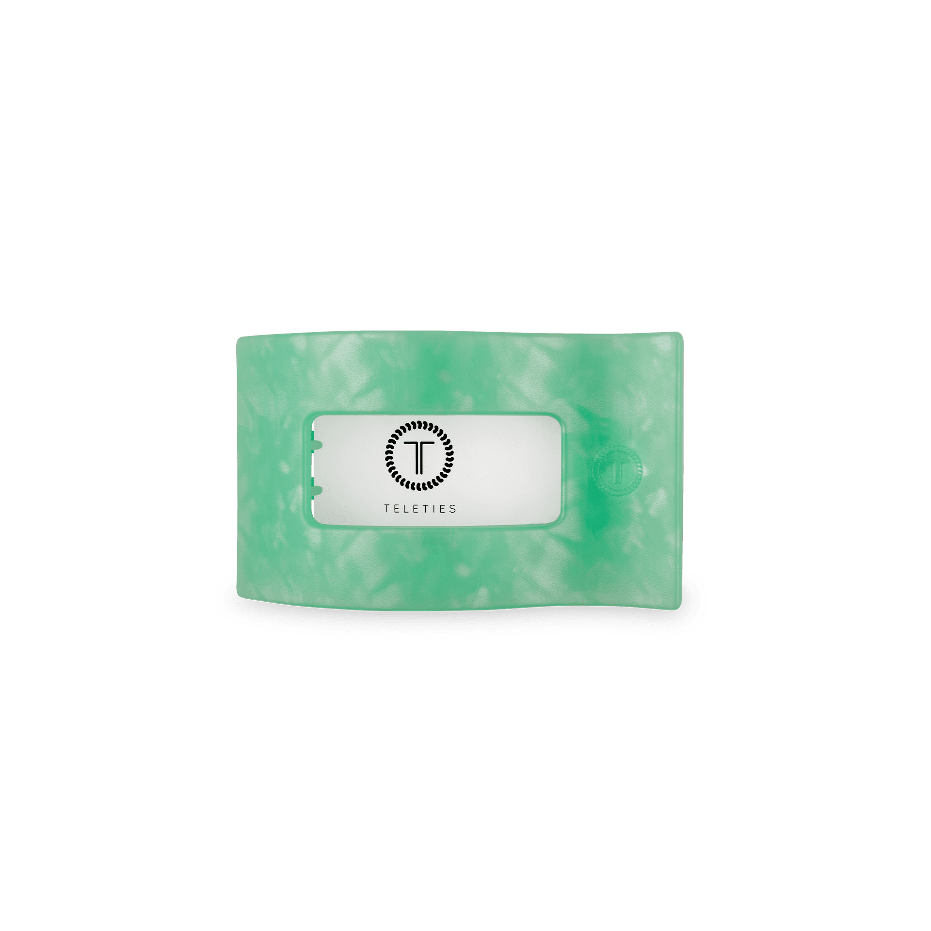 Spring Splash Small Flat Rectangle Hair Clip