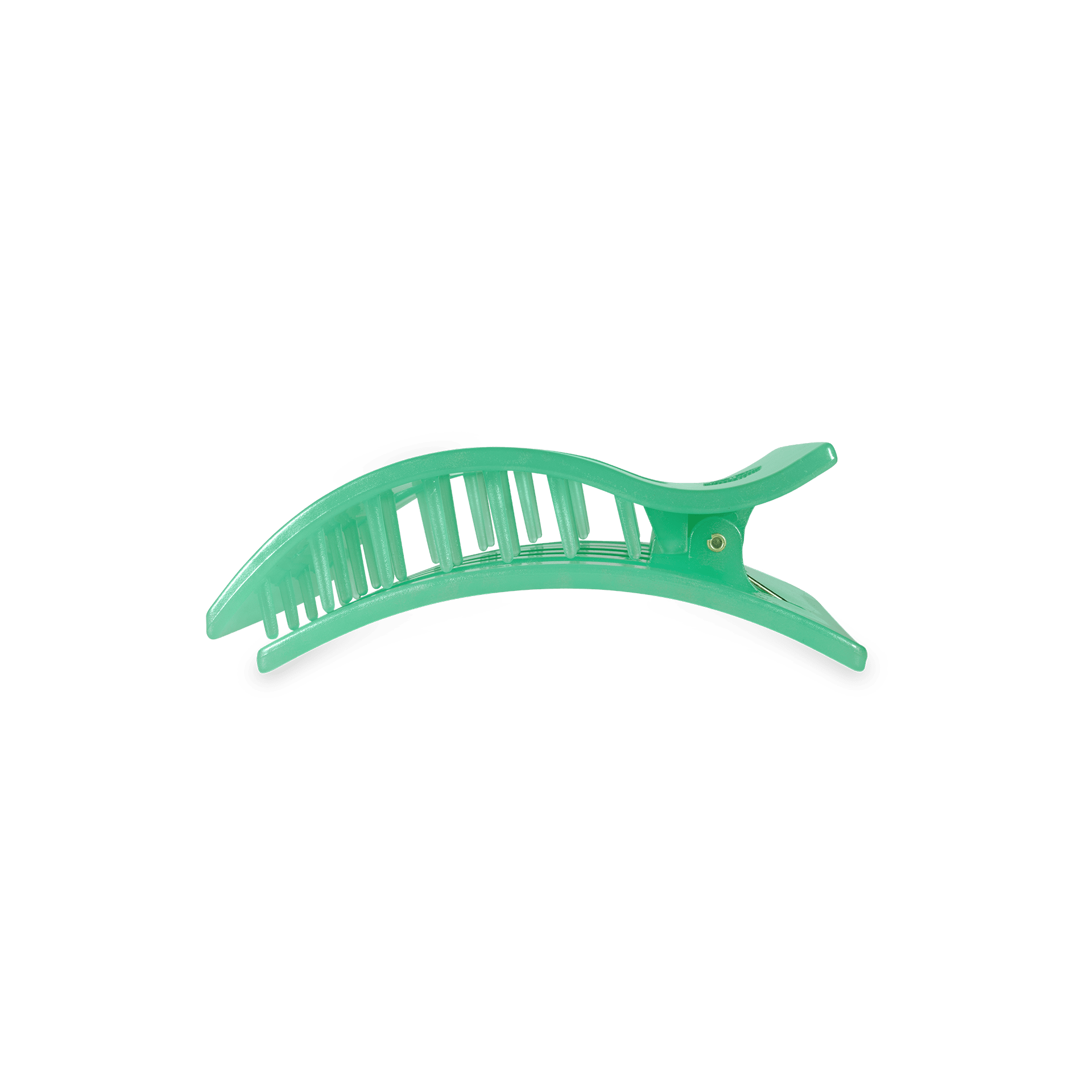 Spring Splash Small Flat Rectangle Hair Clip