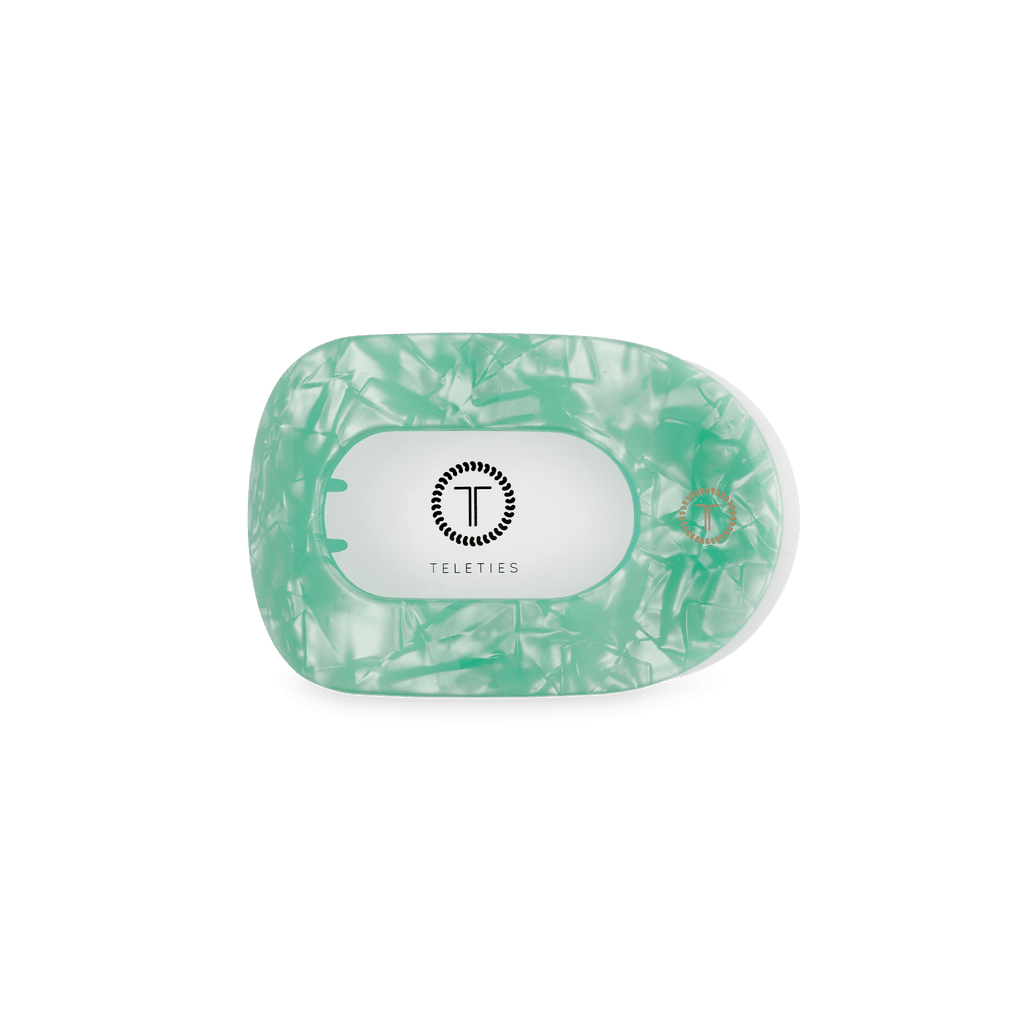 Spring Splash Small Flat Round Hair Clip
