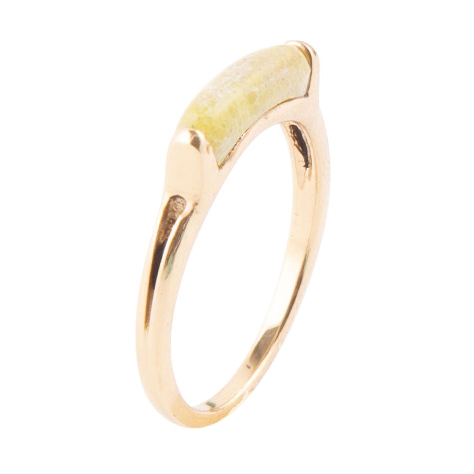 Stackable Green Aventurine Ring