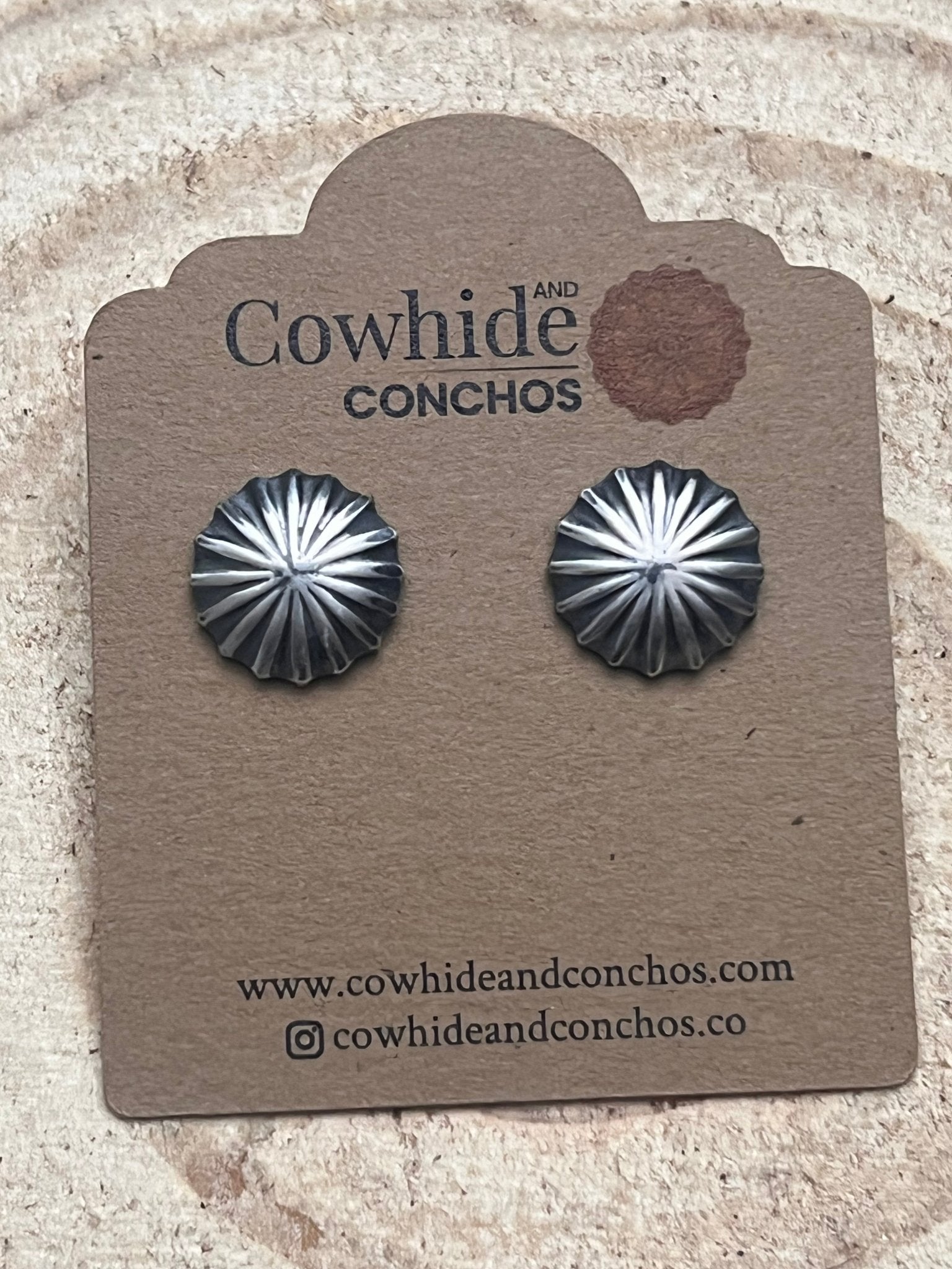 Starburst Concho Earrings