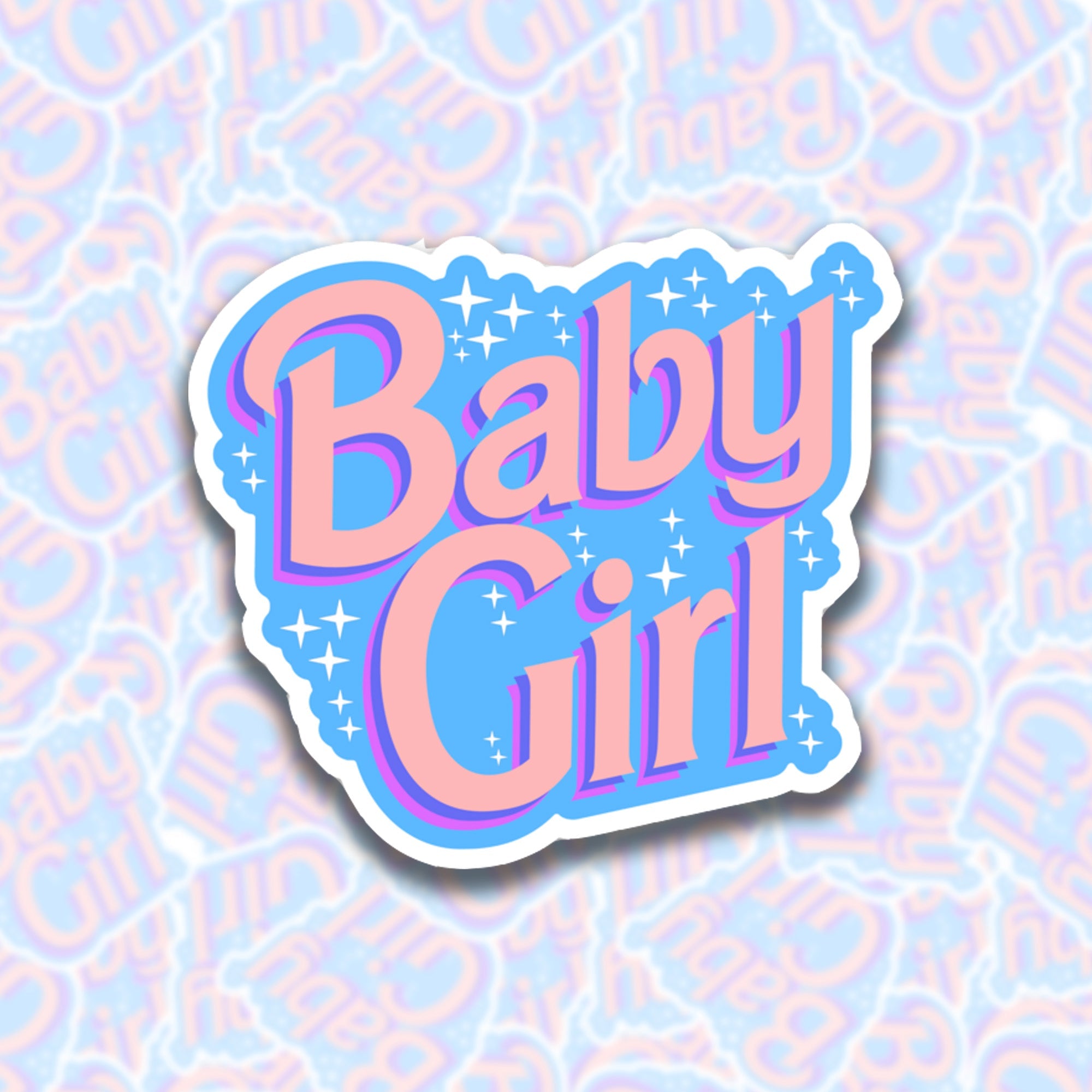 Baby Girl Sticker (Clearance)