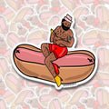Boylesque Hot Dog Daddy Sticker