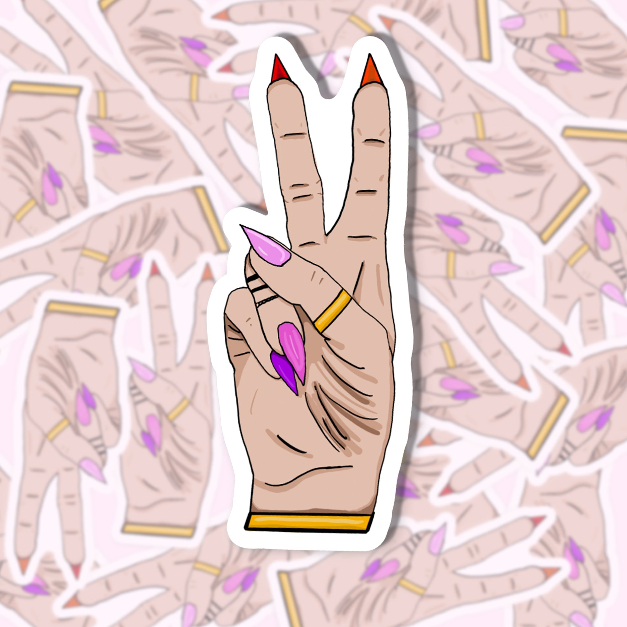 Deuces Sticker
