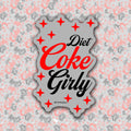 Diet Coke Girly Sticker