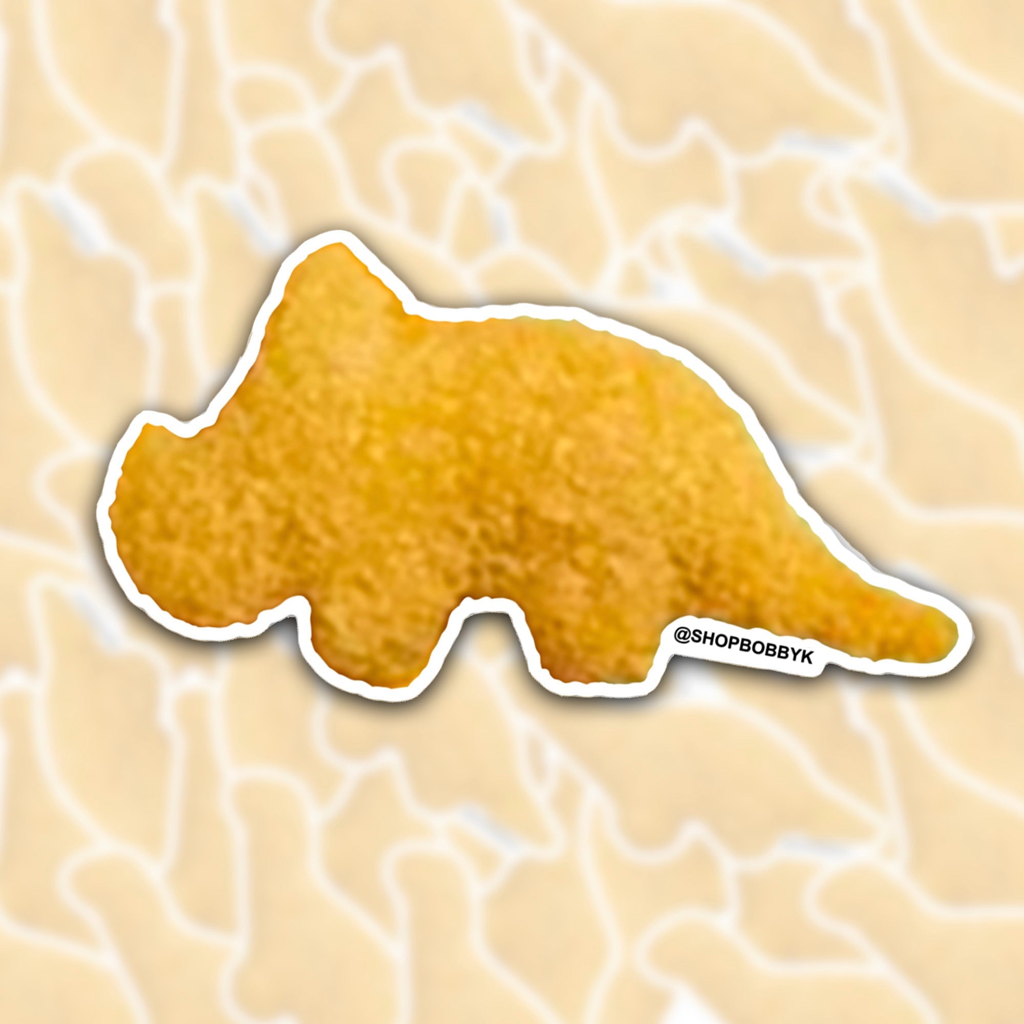 Dino Nugget Sticker Pack