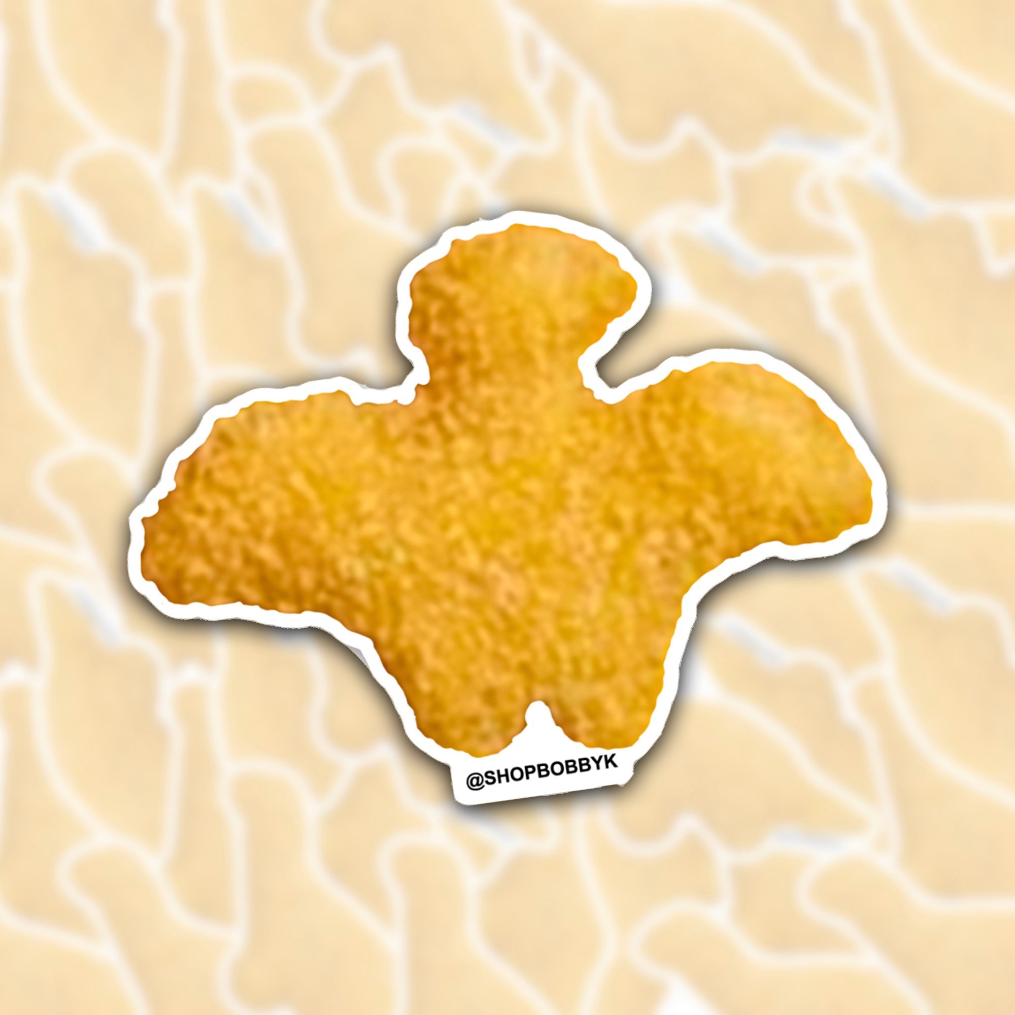 Dino Nugget No. 4 Sticker