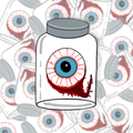 Eyeball Clear Sticker