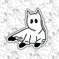Ghost Cat No. 3 Sticker