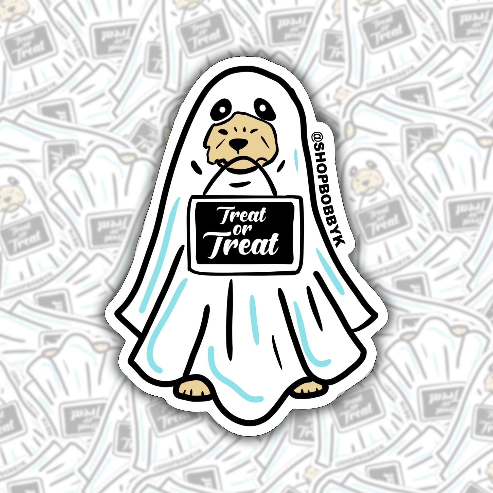 Ghost Dog No. 4 Sticker