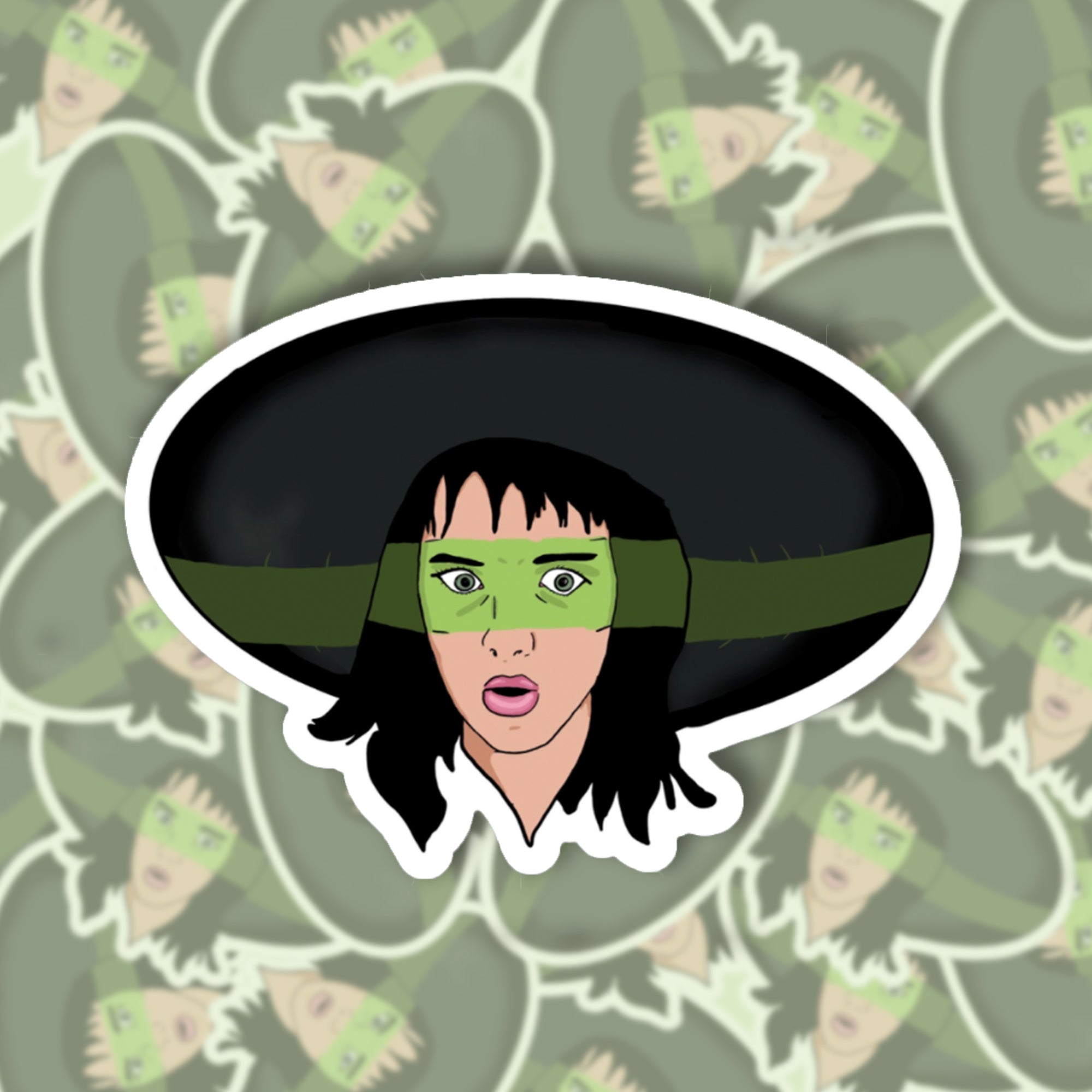 Lydia Deetz Sticker