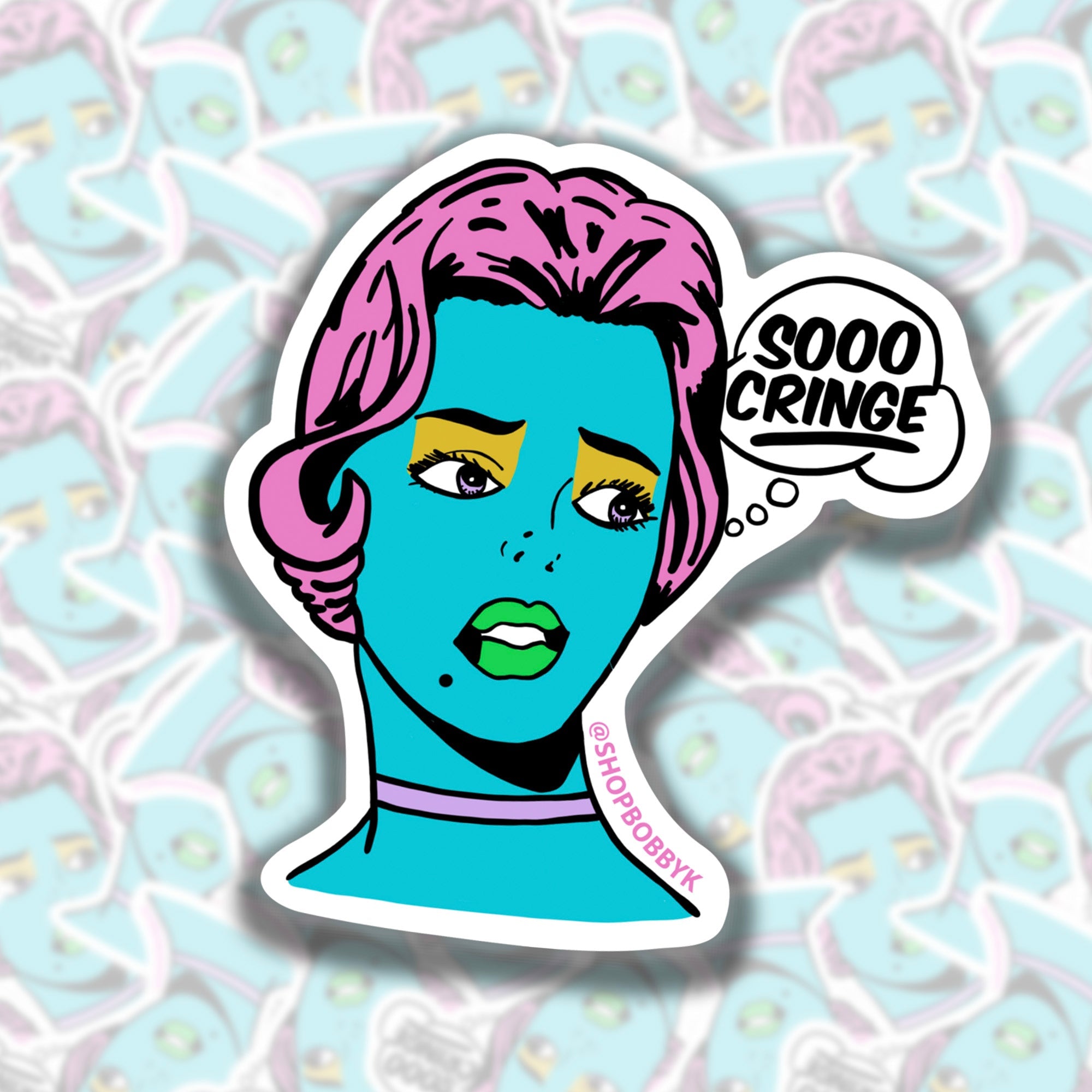 Pop Art Girlies Sticker Pack