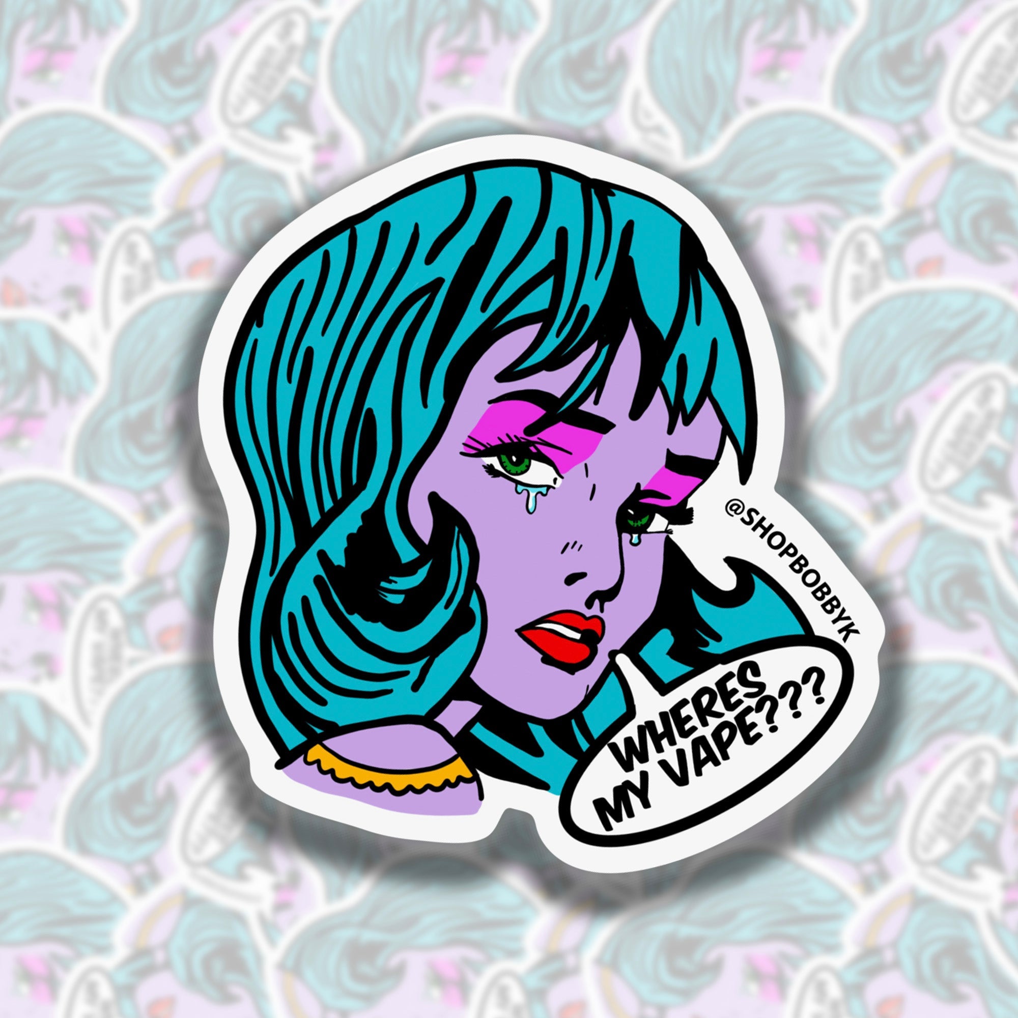 Pop Art Girlies Sticker Pack