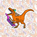 Rad Velociraptor Sticker