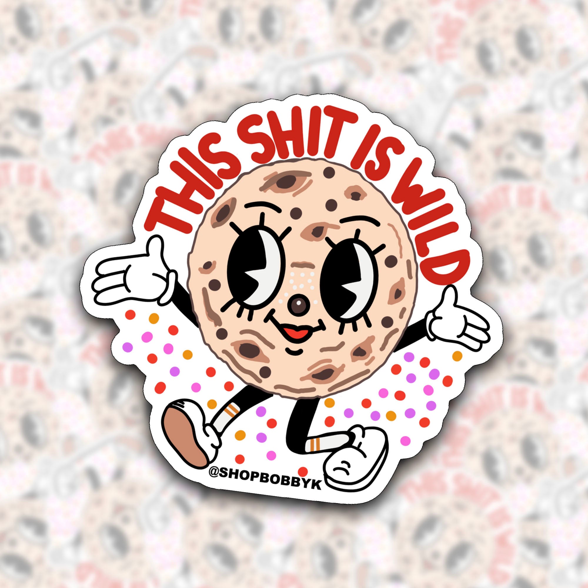 This Shit Is Wild Sticker
