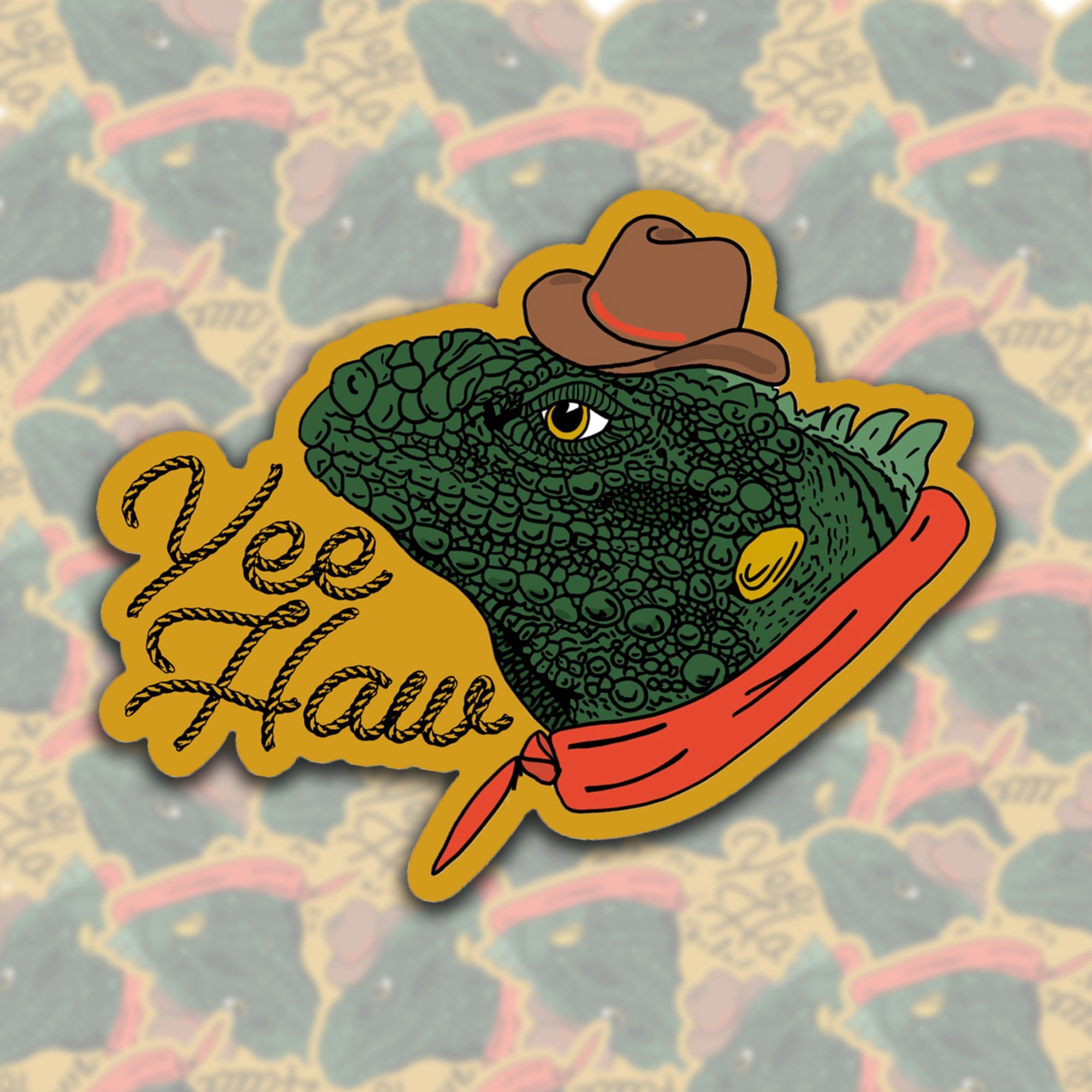 Yee Haw Sticker