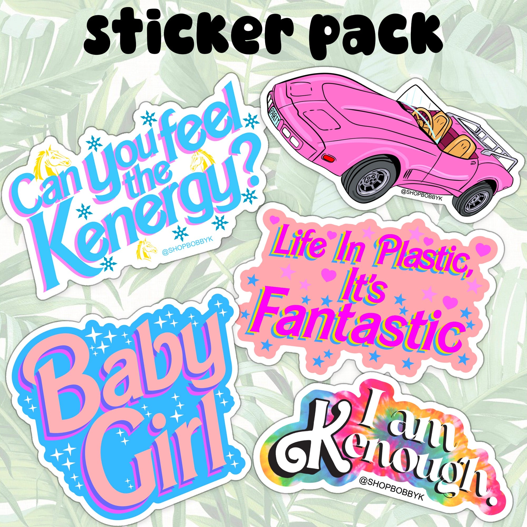 It's Giving DOLL Sticker Pack