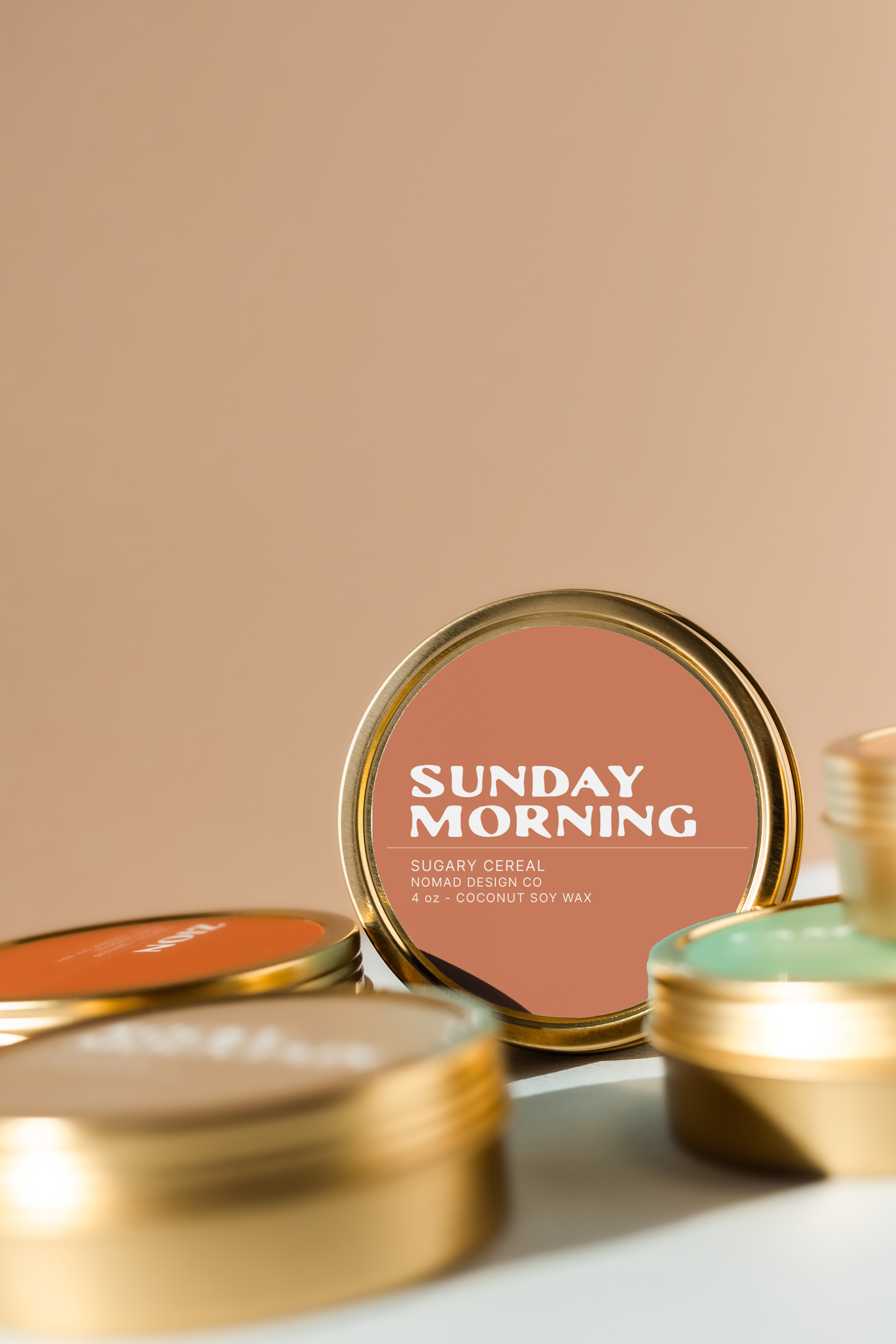Sunday Morning Travel Tin Candle