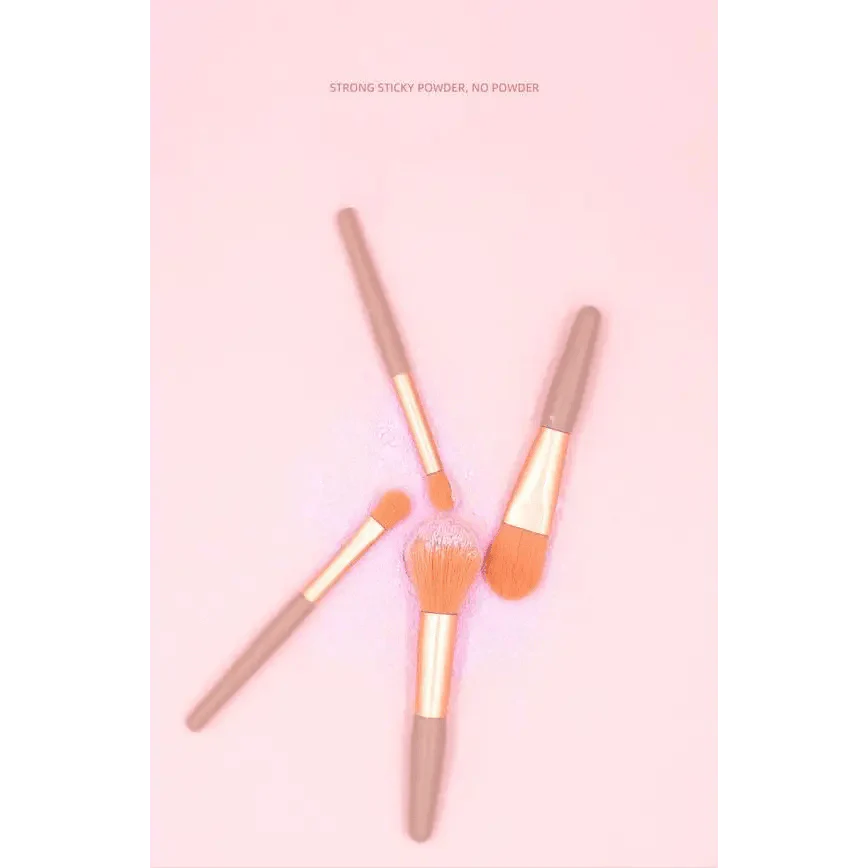 8Pcs Mini Travel Portable Soft Makeup Brushes
